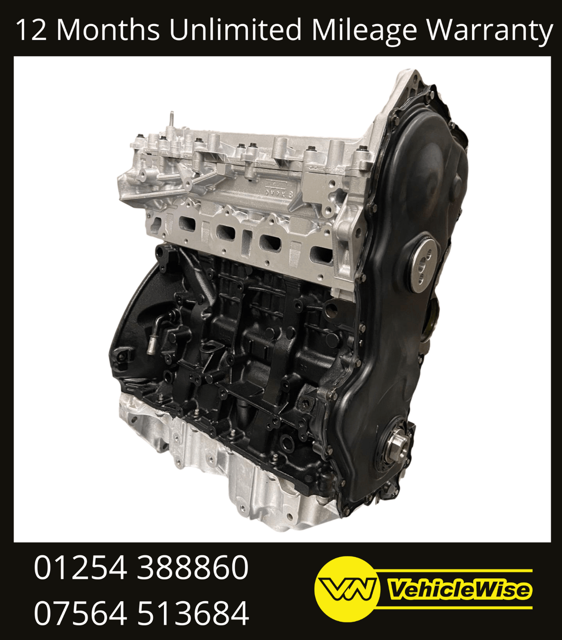 Reconditioned Renault Trafic 2.0 dci Engine - M9R786